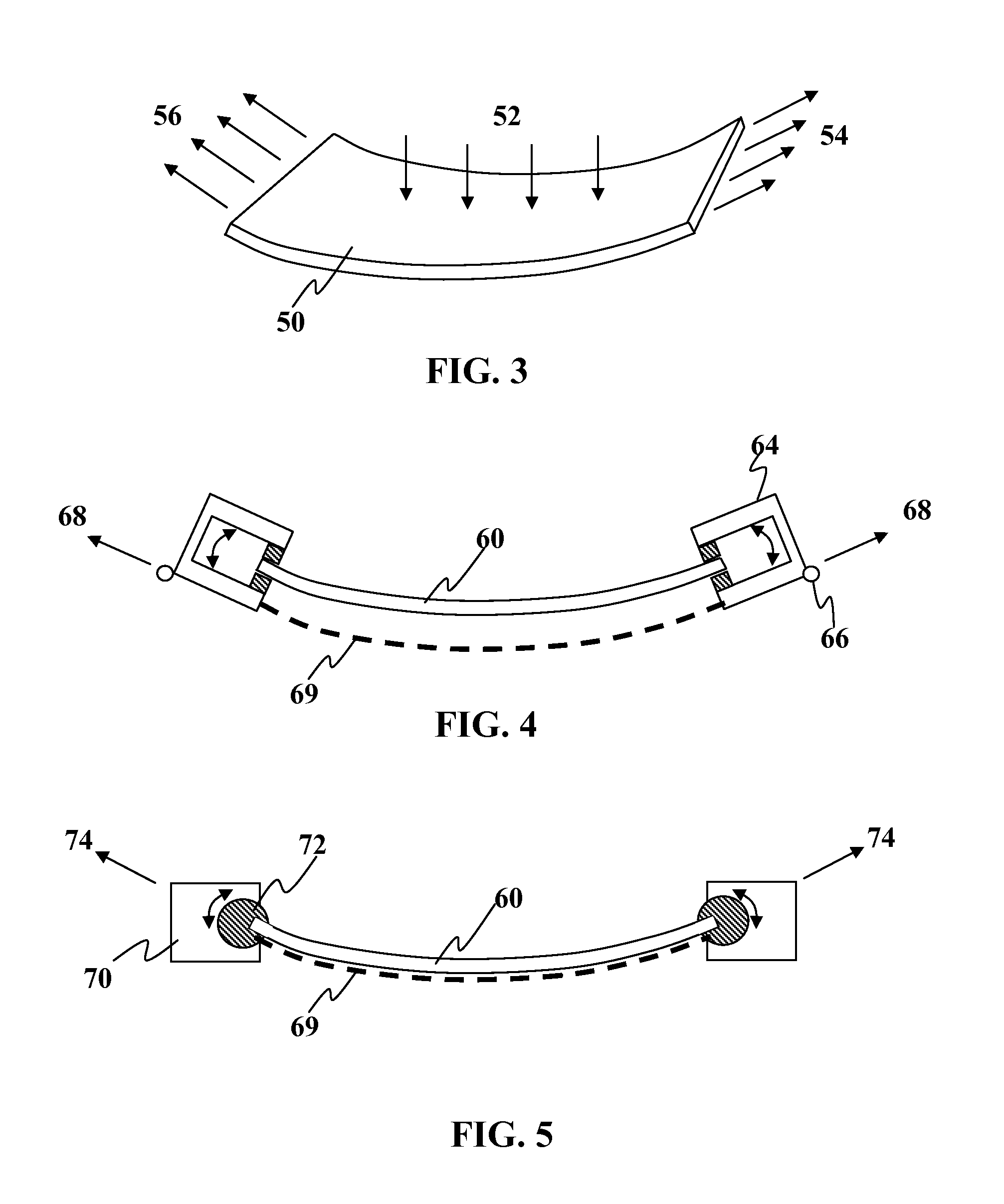 Tensioned mounting of solar panels