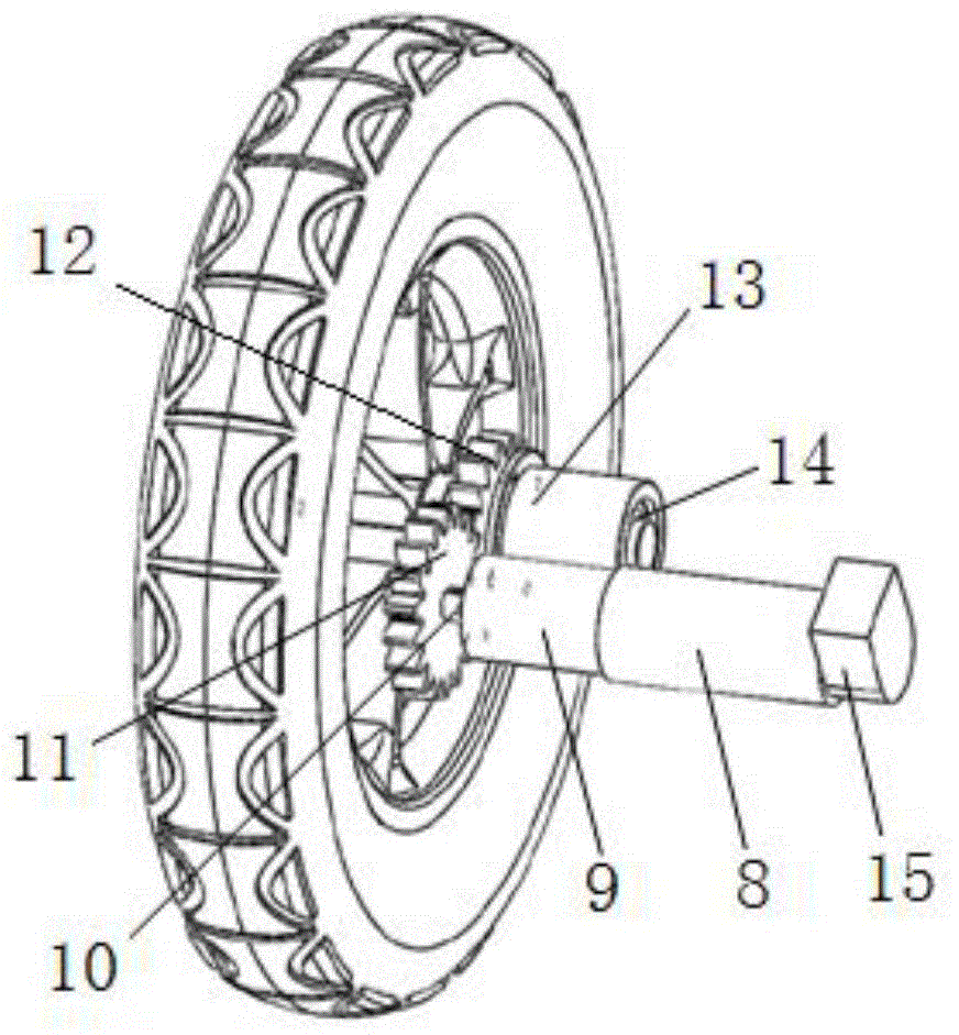 Transport cart with omnibearing movement function