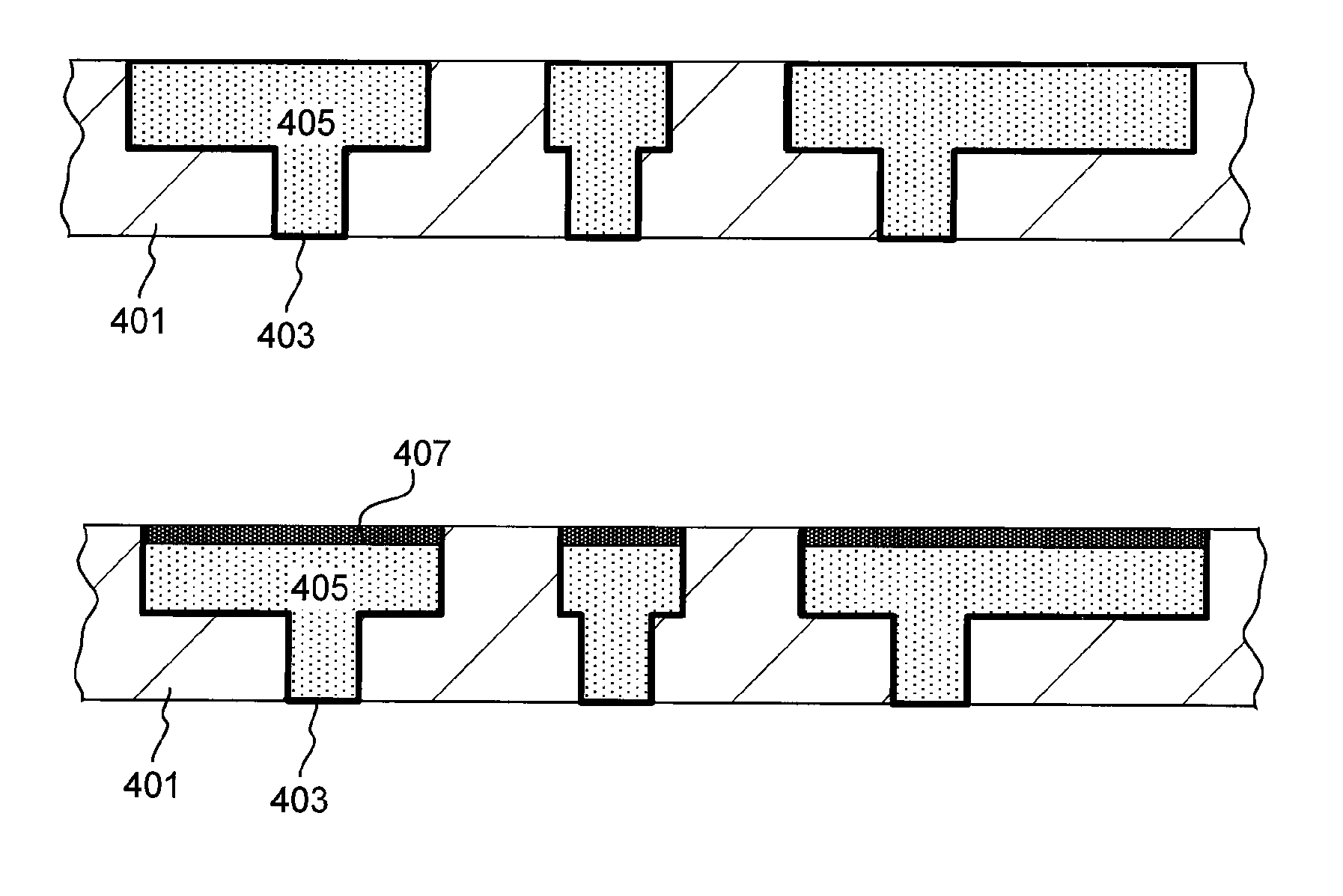 Diffusion barrier and etch stop films