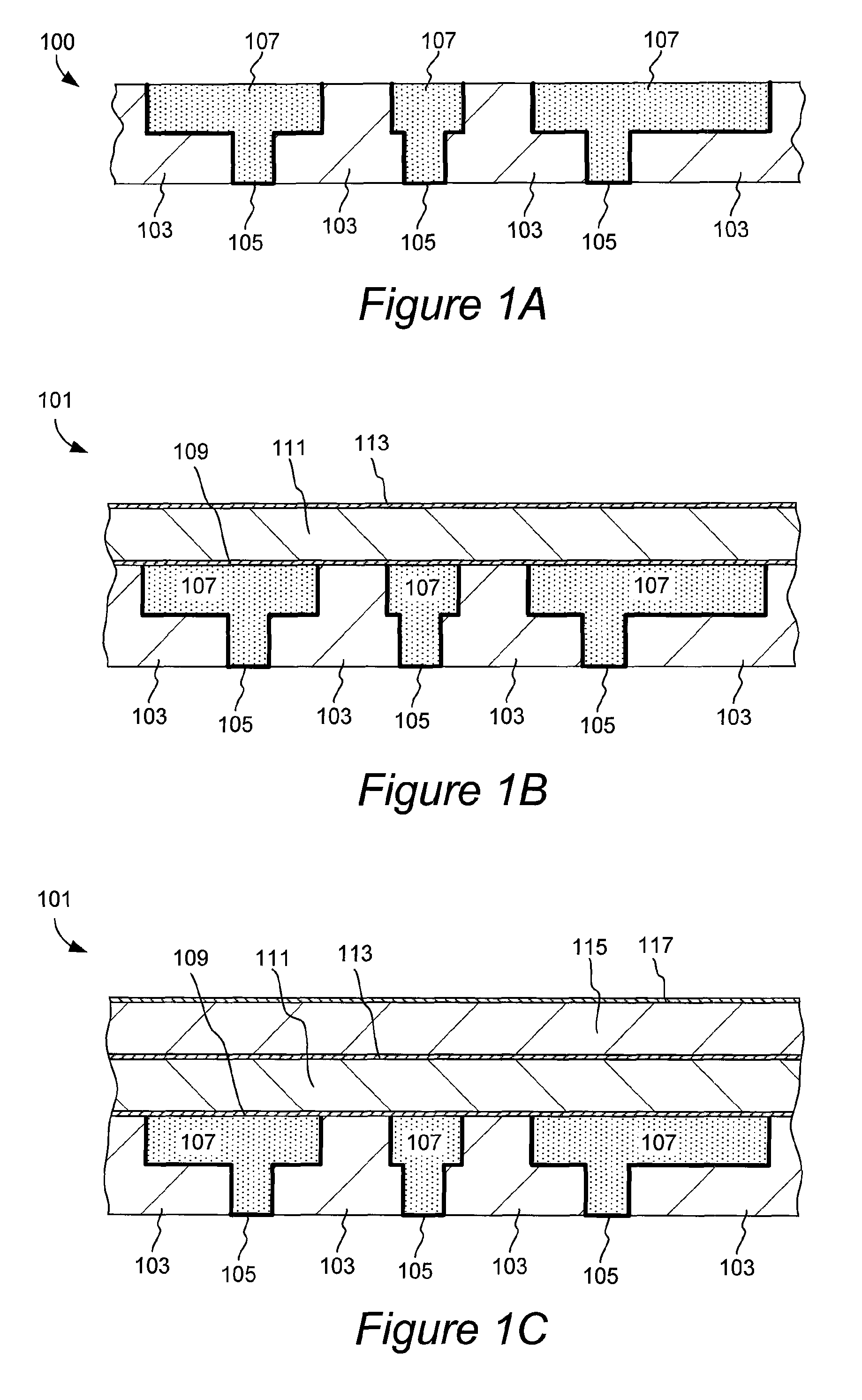 Diffusion barrier and etch stop films