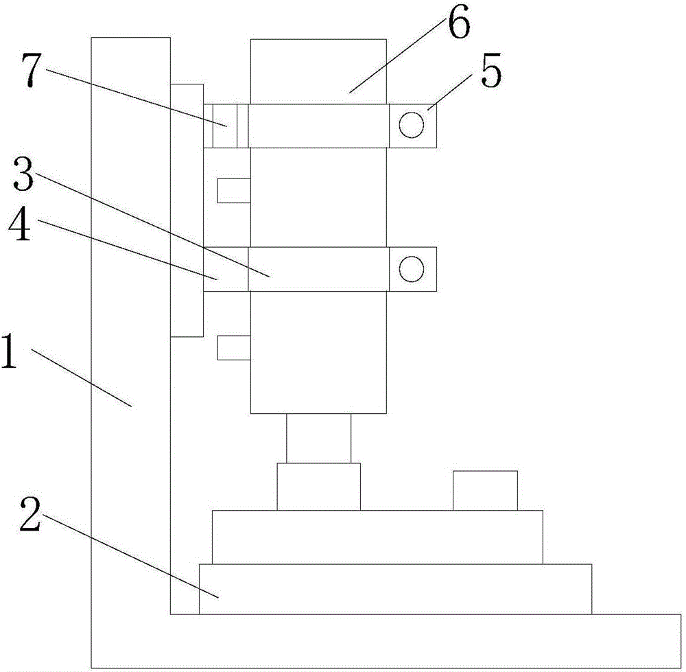 Pressing clamping device