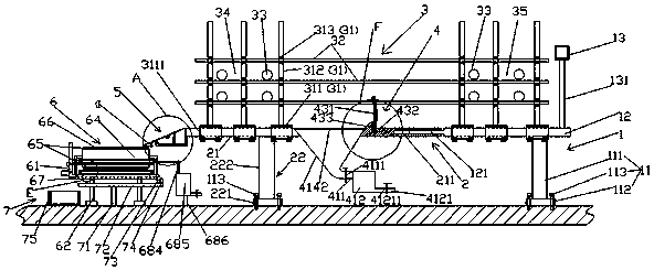 Novel metabolic cage for livestock animals and using method thereof