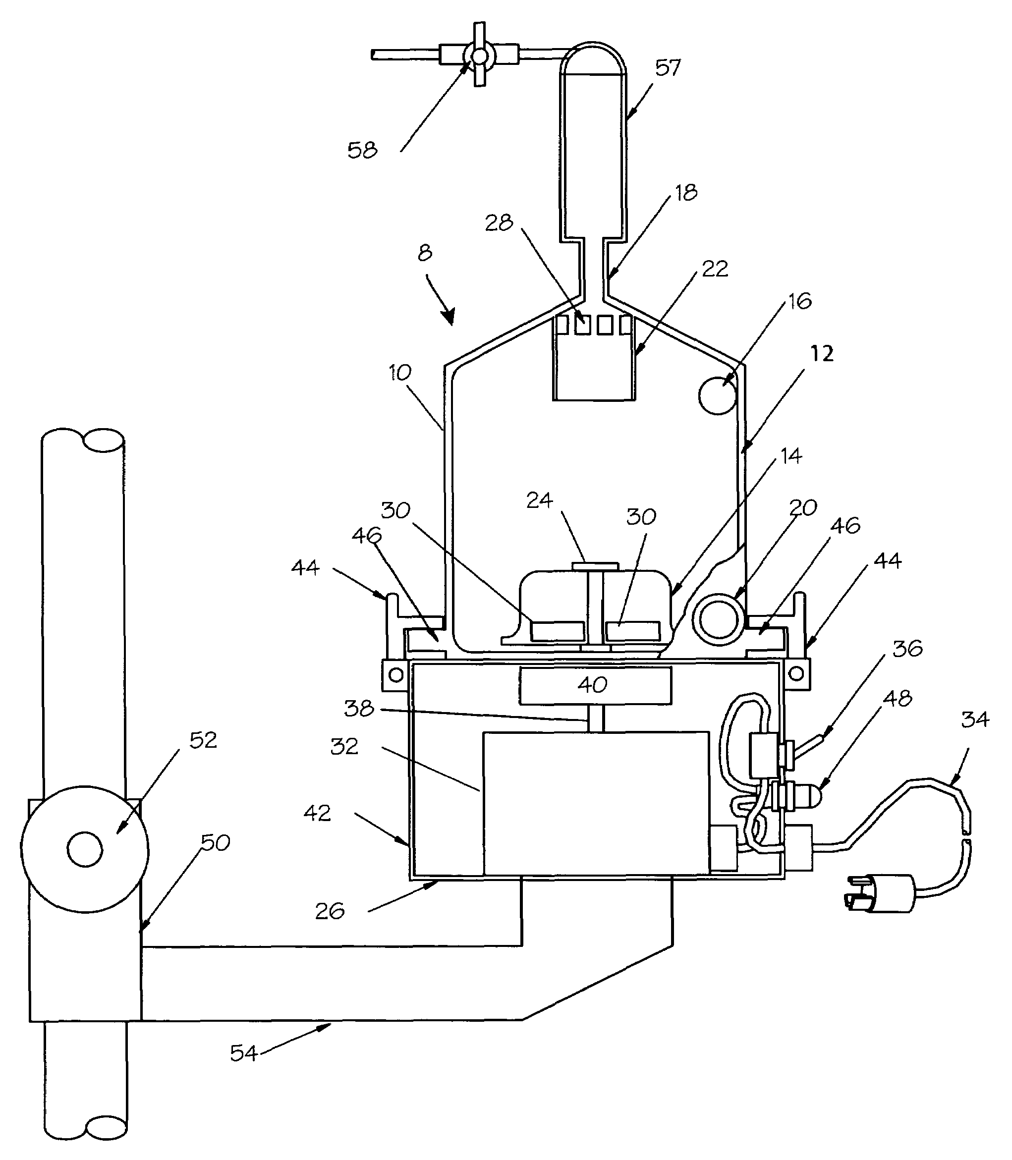 Method and apparatus for removal of gas bubbles from blood