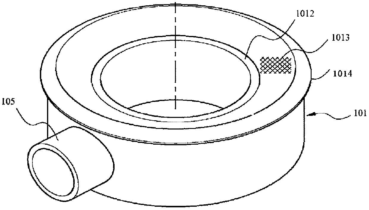 Gas stove waste heat recovery method and device