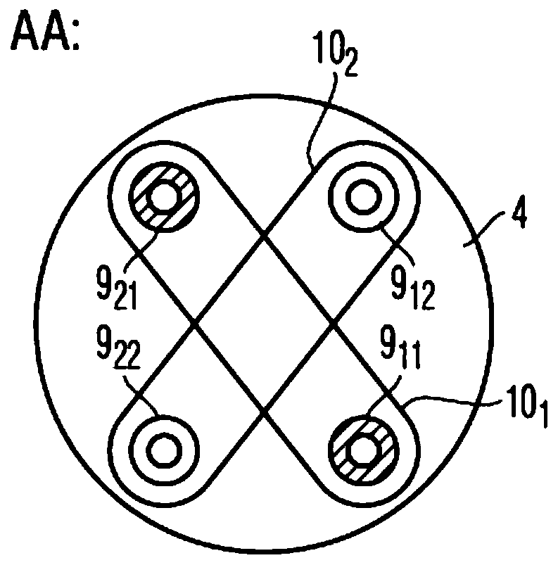 Adapter, and cable with adapter