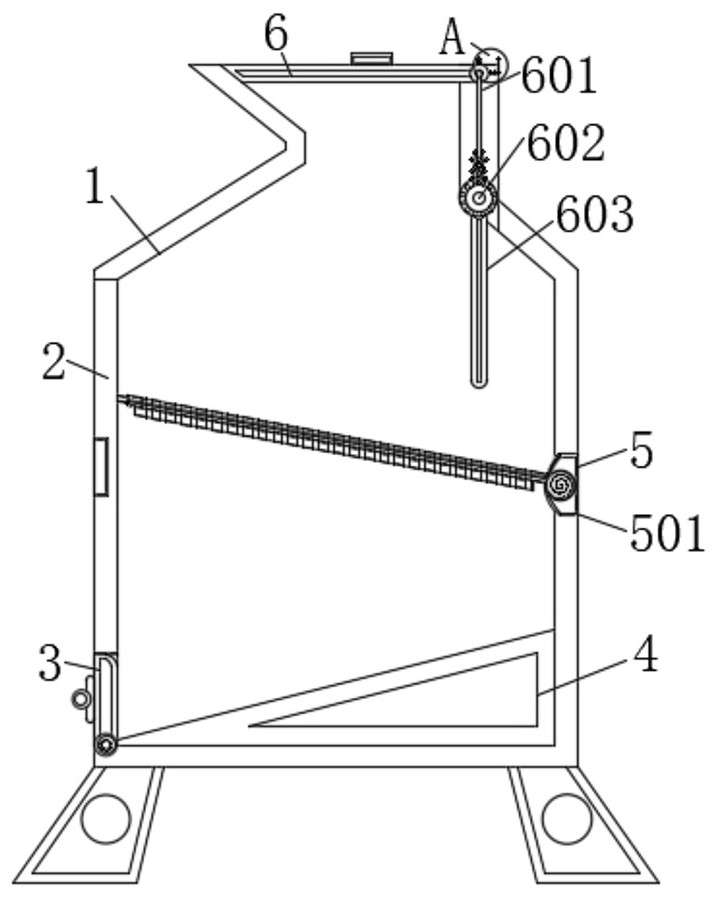 Screening device capable of separating medicine raw materials with same particle size