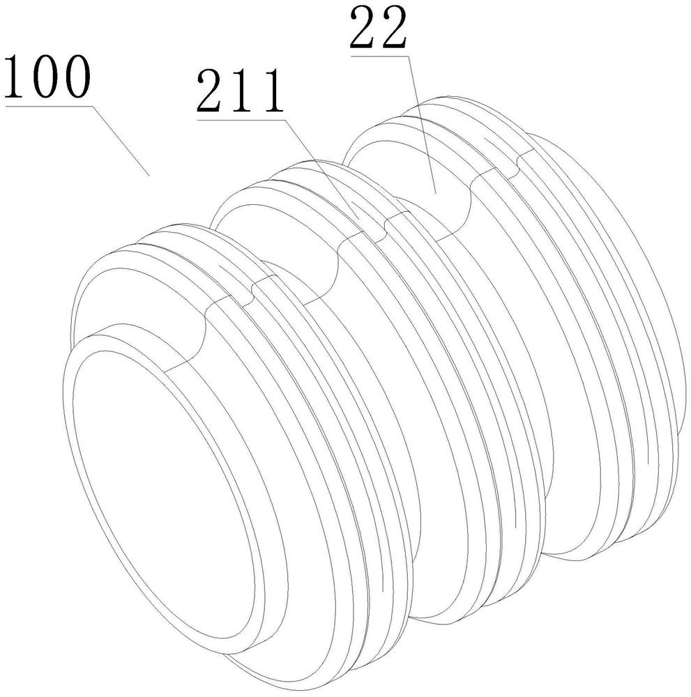 MUPO double-layer double-wave structure wall pipe