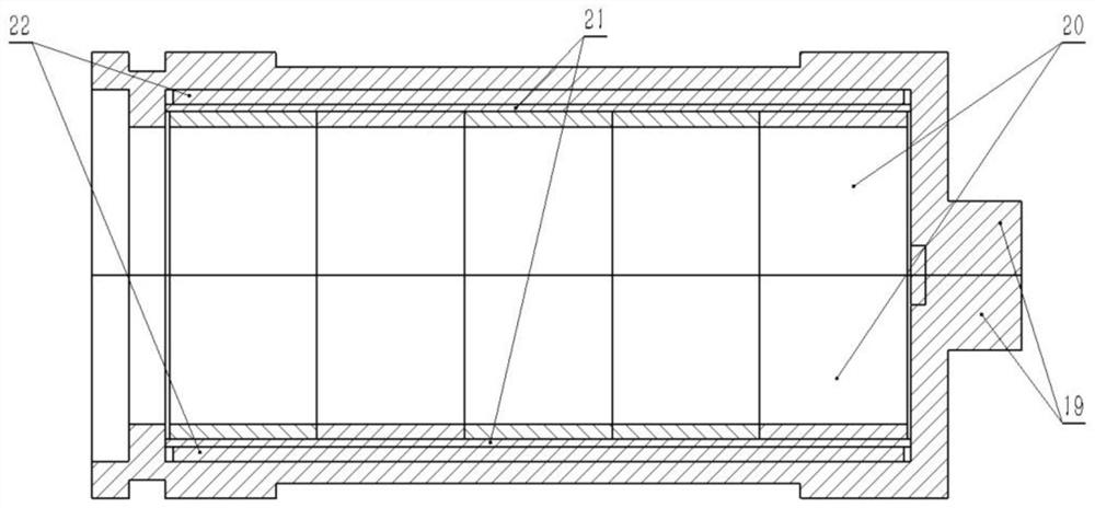 Integrated bearing bush spraying process equipment and machining method