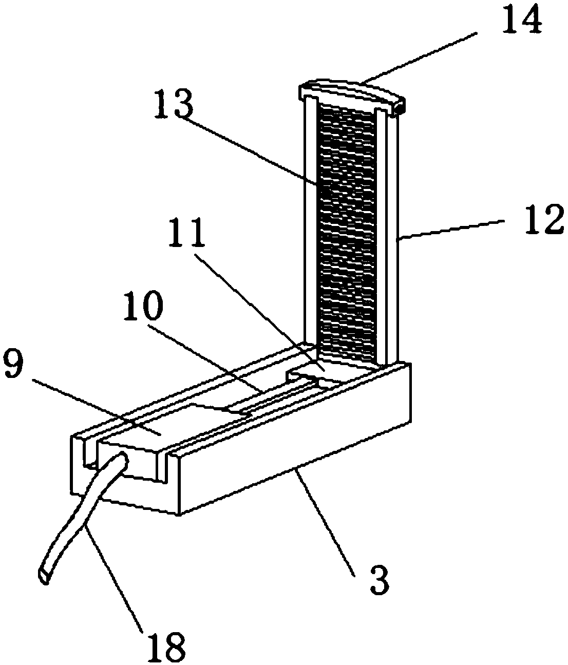 Full-automatic wooden box binding machine