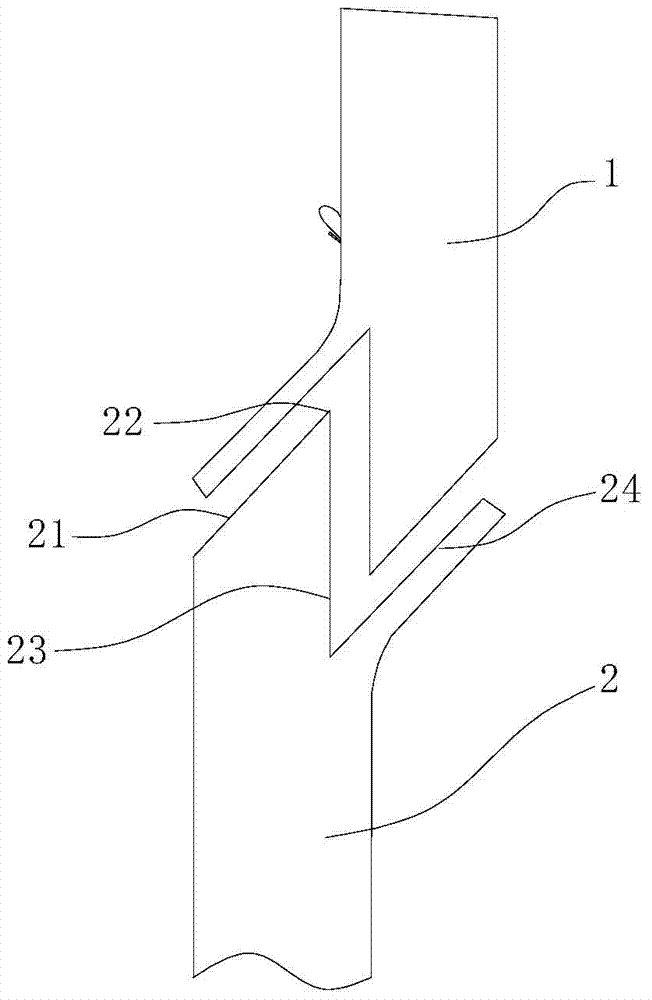 Mango grafting cap cut-grafting method