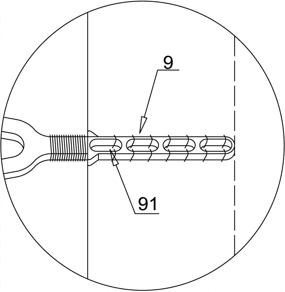 Thoracic aortic aneurysm coated stent and thoracic aortic aneurysm minimally invasive treatment system