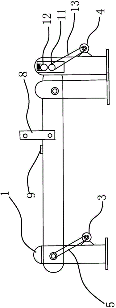 Water caltrop peeling device