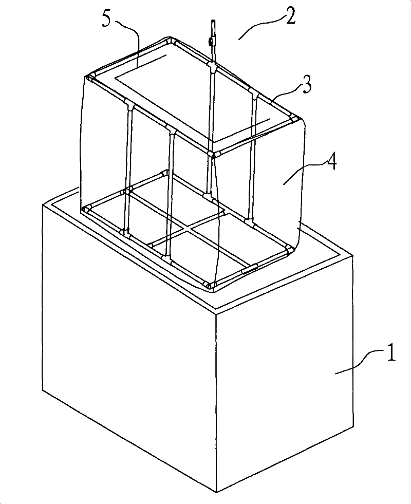 A breeding system and breeding method for animals adapted to a breeding pond