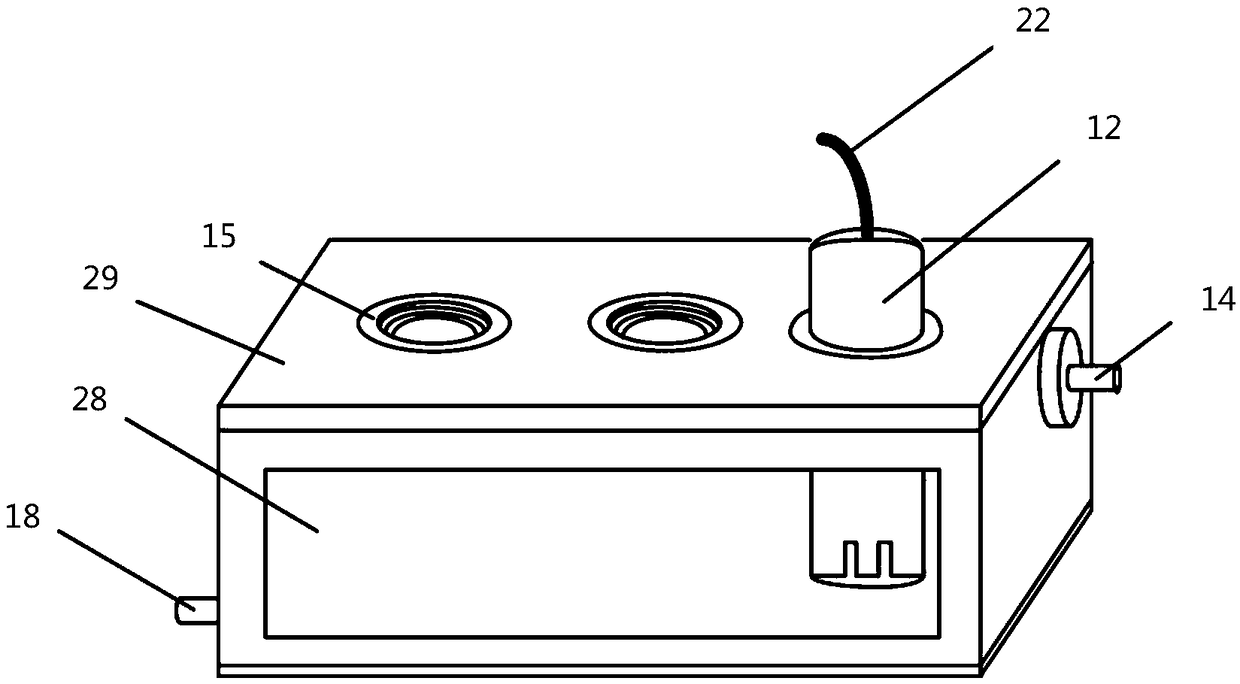 Cyclic extraction type groundwater quality detection equipment