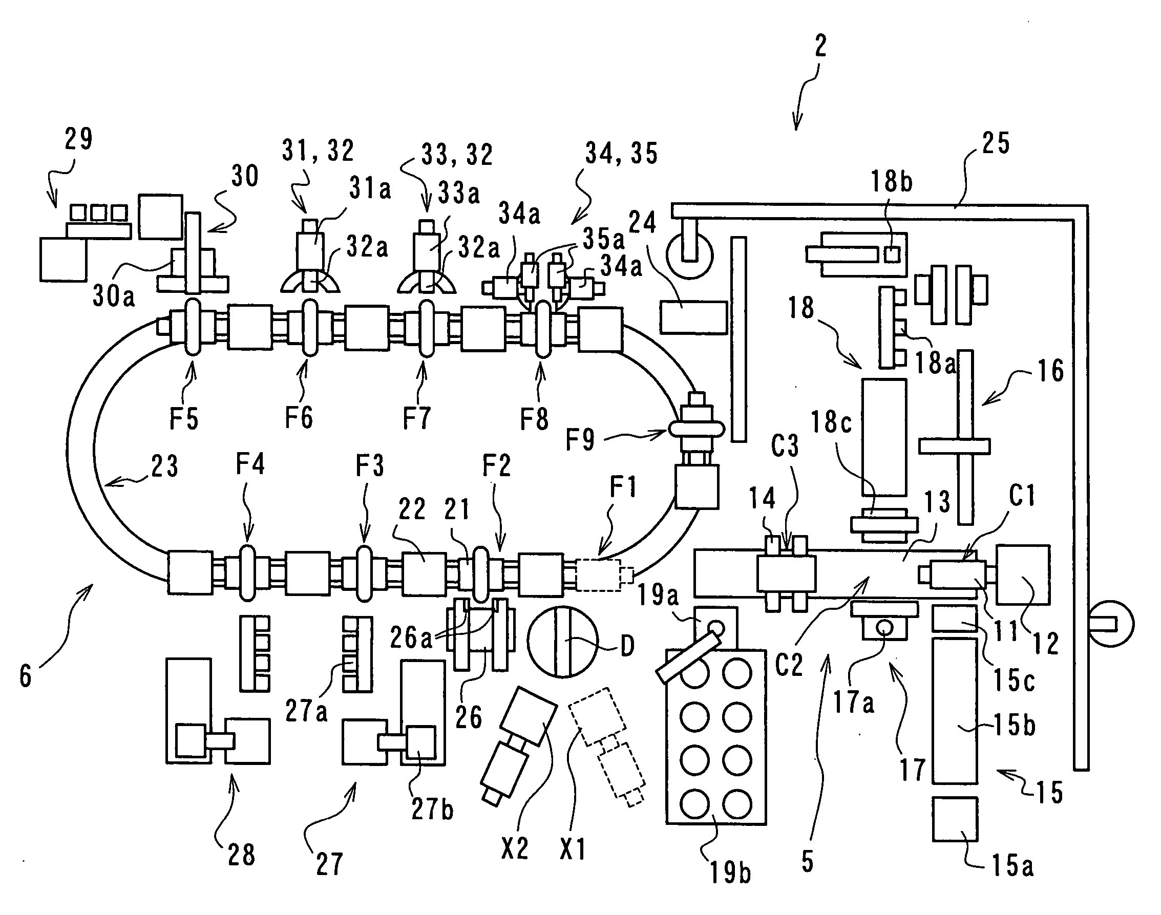 Tire building system, tire manufacturing system having the same, and tire manufacturing method