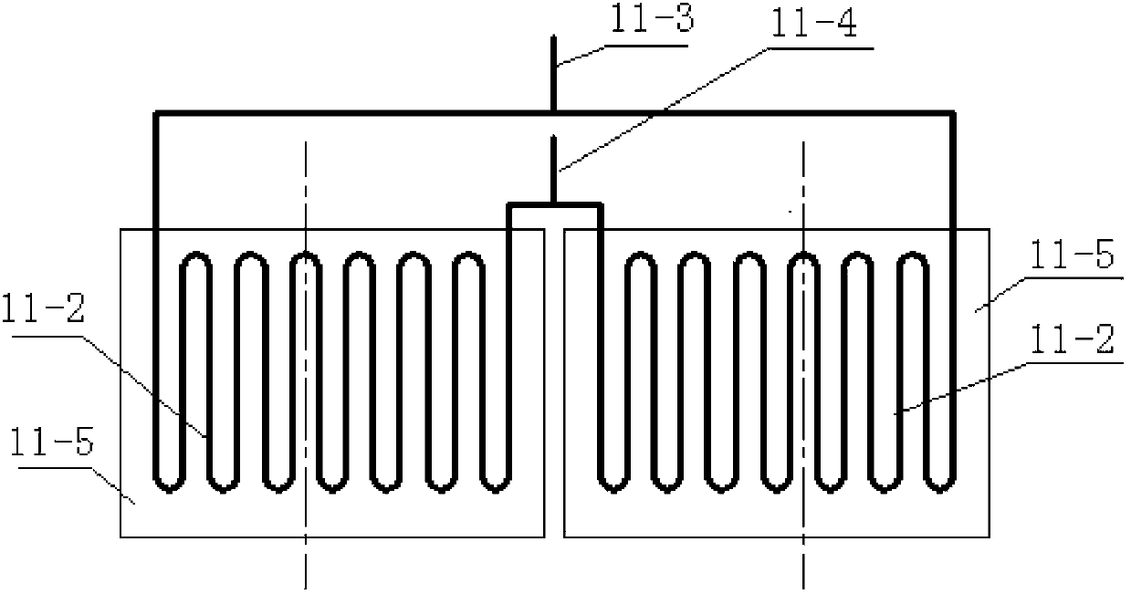 Energy-saving defrosting air source heat pump system