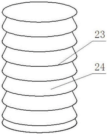 Negative-pressure quilt net wire compaction bag