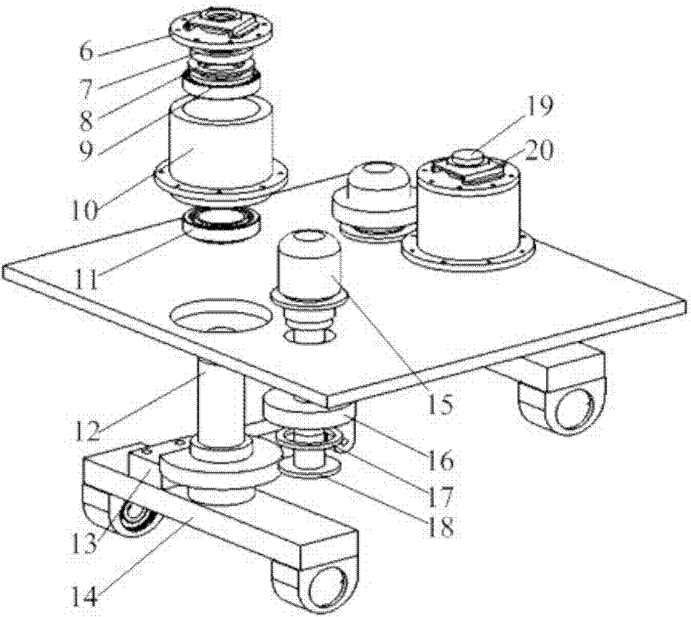 Hydraulic-drive lower-limb mechanism with load bearing capability of biped robot