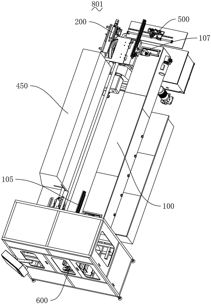 Treatment production line of lead frame