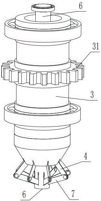 Waste cable retrieving device