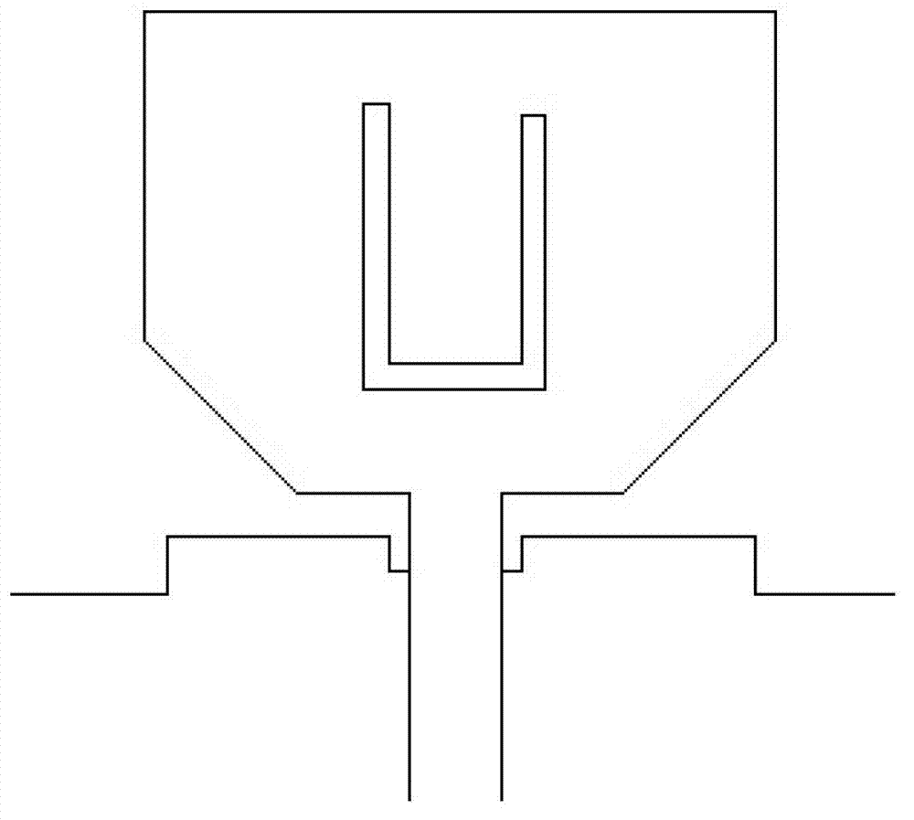 Super-wide band antenna with notching characteristic