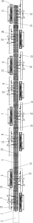 An intelligent flexible production line for sheet metal processing and its application method