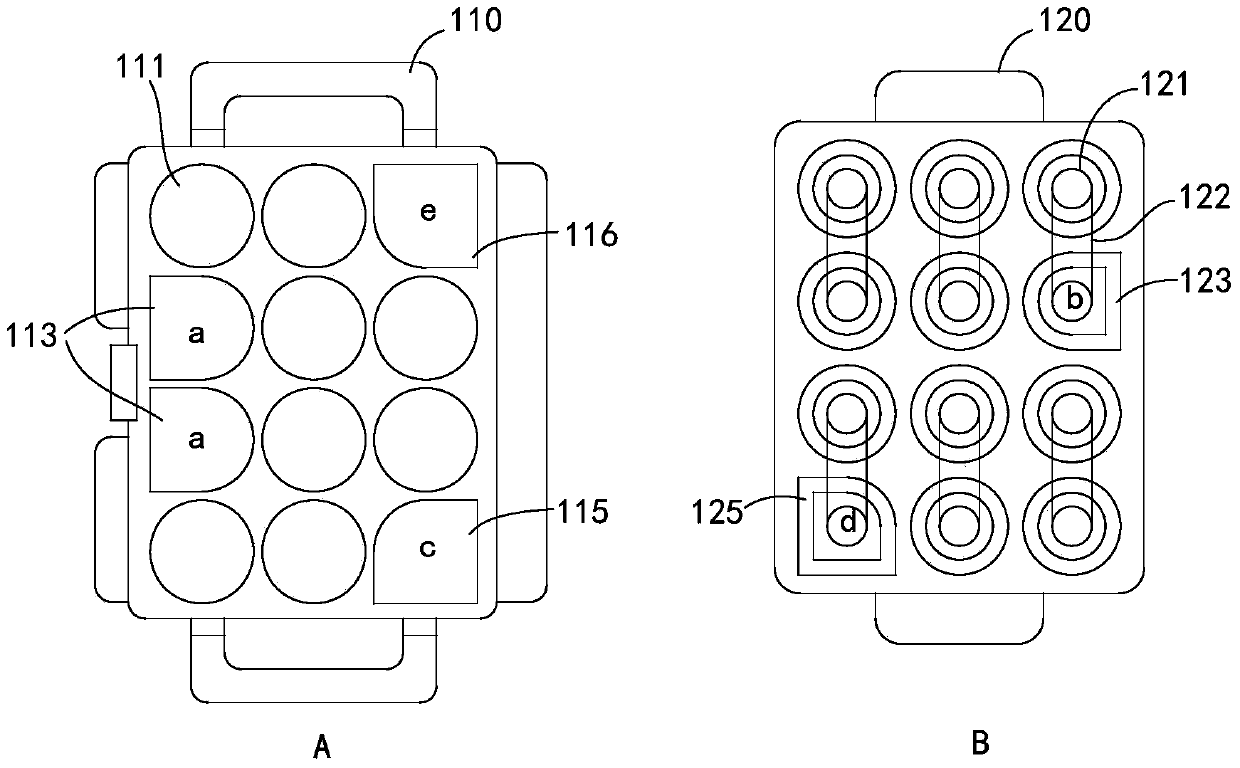 Serial-parallel conversion device of three-phase motor winding and three-phase motor device