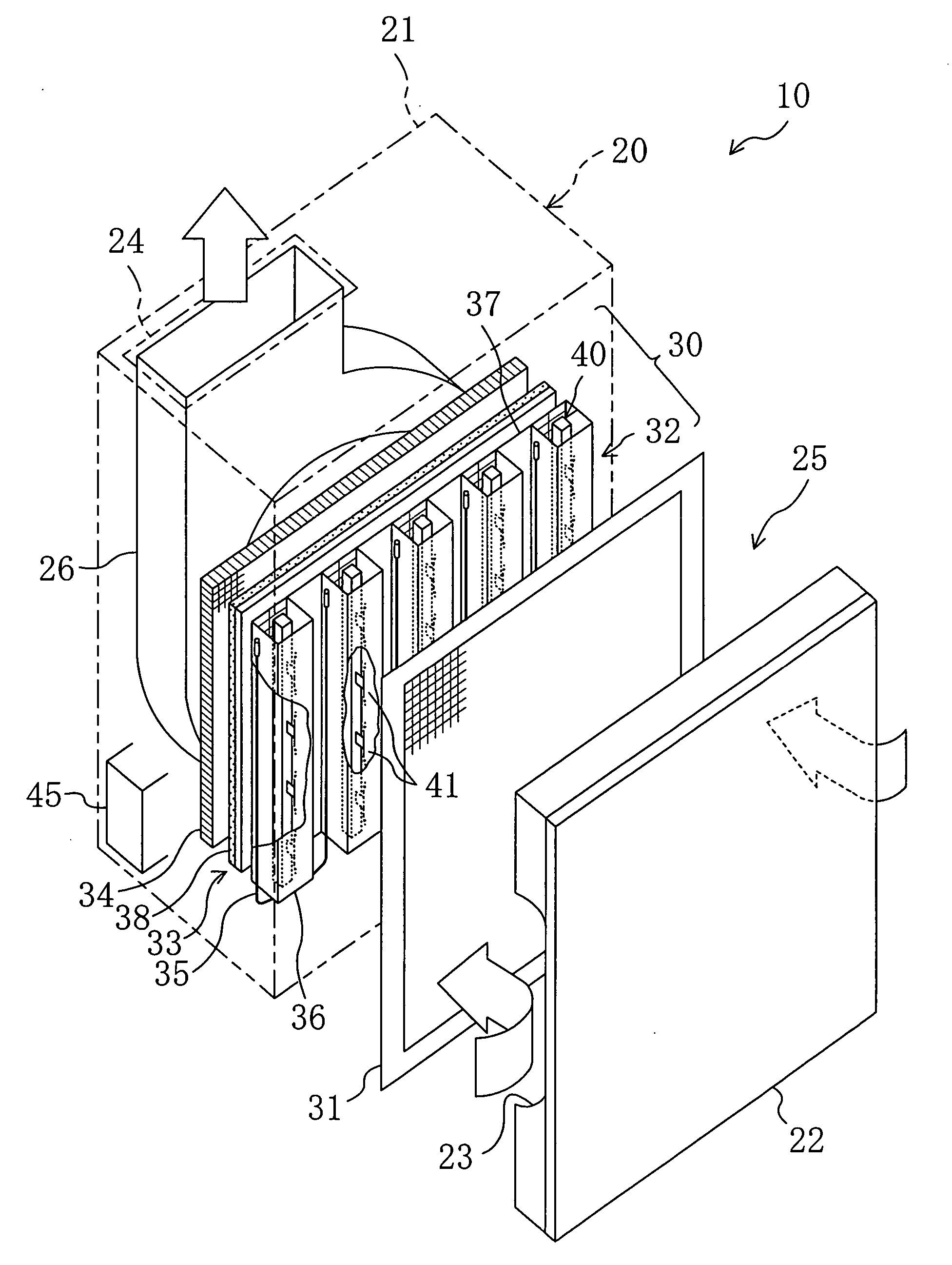 Gas treating apparatus