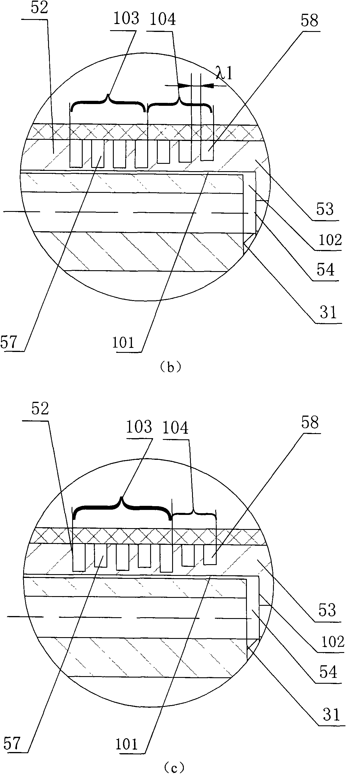 Pressure-proof proportion electromagnet based on integrated type flux sleeve