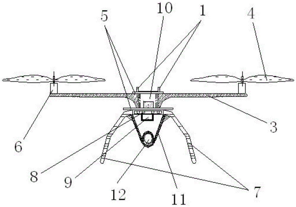 Air quality detector based on quadcopter