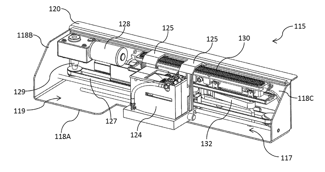 Printhead maintenance system with cap cover