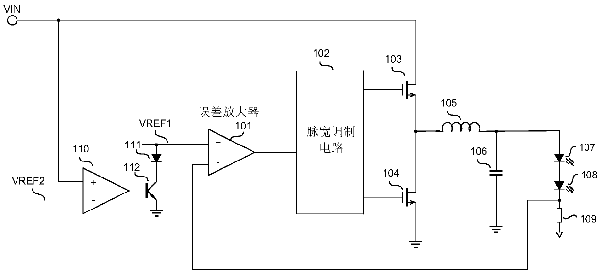 Current peak compensation circuit