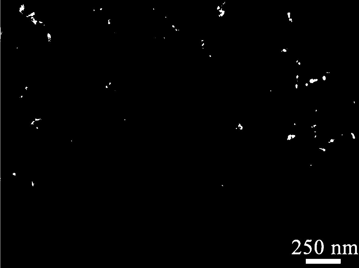 Preparation method for ferric oxide/carbon nanotube composite electrode material based on microwave irradiation