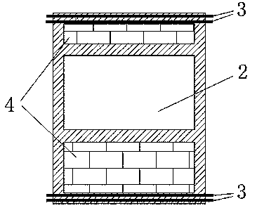 Frame shear wall column