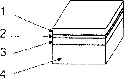 Production of differential silica waveguide with high refractive index by ultraviolet laser written in