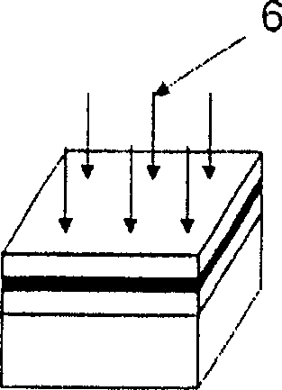 Production of differential silica waveguide with high refractive index by ultraviolet laser written in