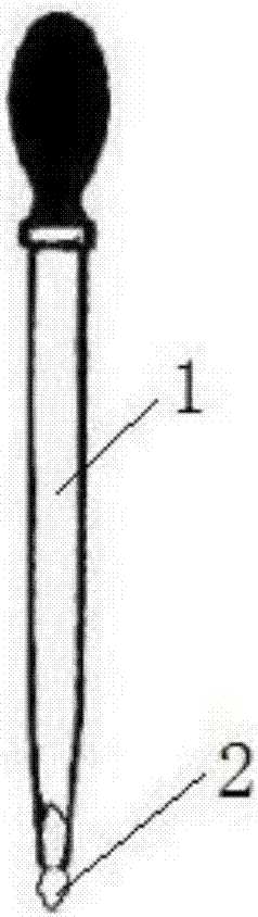 Thin-layer sample application method for preparing thin-layer chromatography