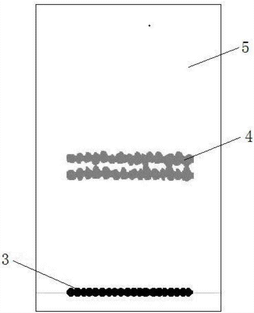 Thin-layer sample application method for preparing thin-layer chromatography