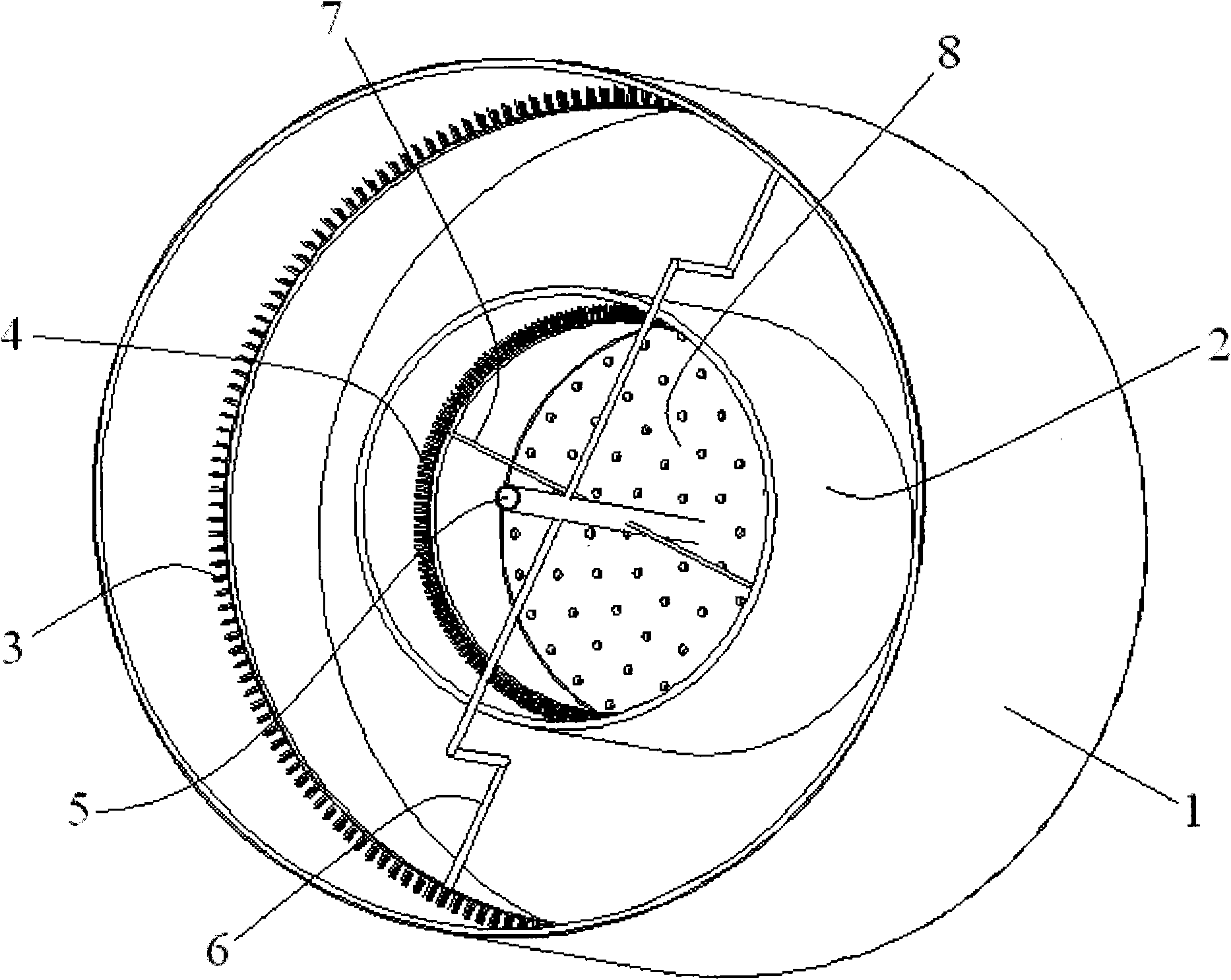 Auxiliary device for photobioreactor