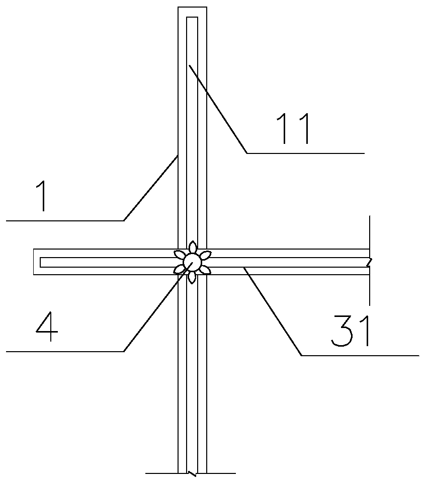 Application method of lifting safe guardrail device