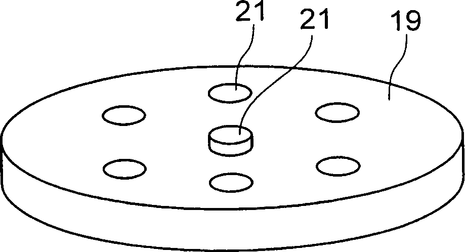 Chip support for protecting chip from breakdown by static electricity