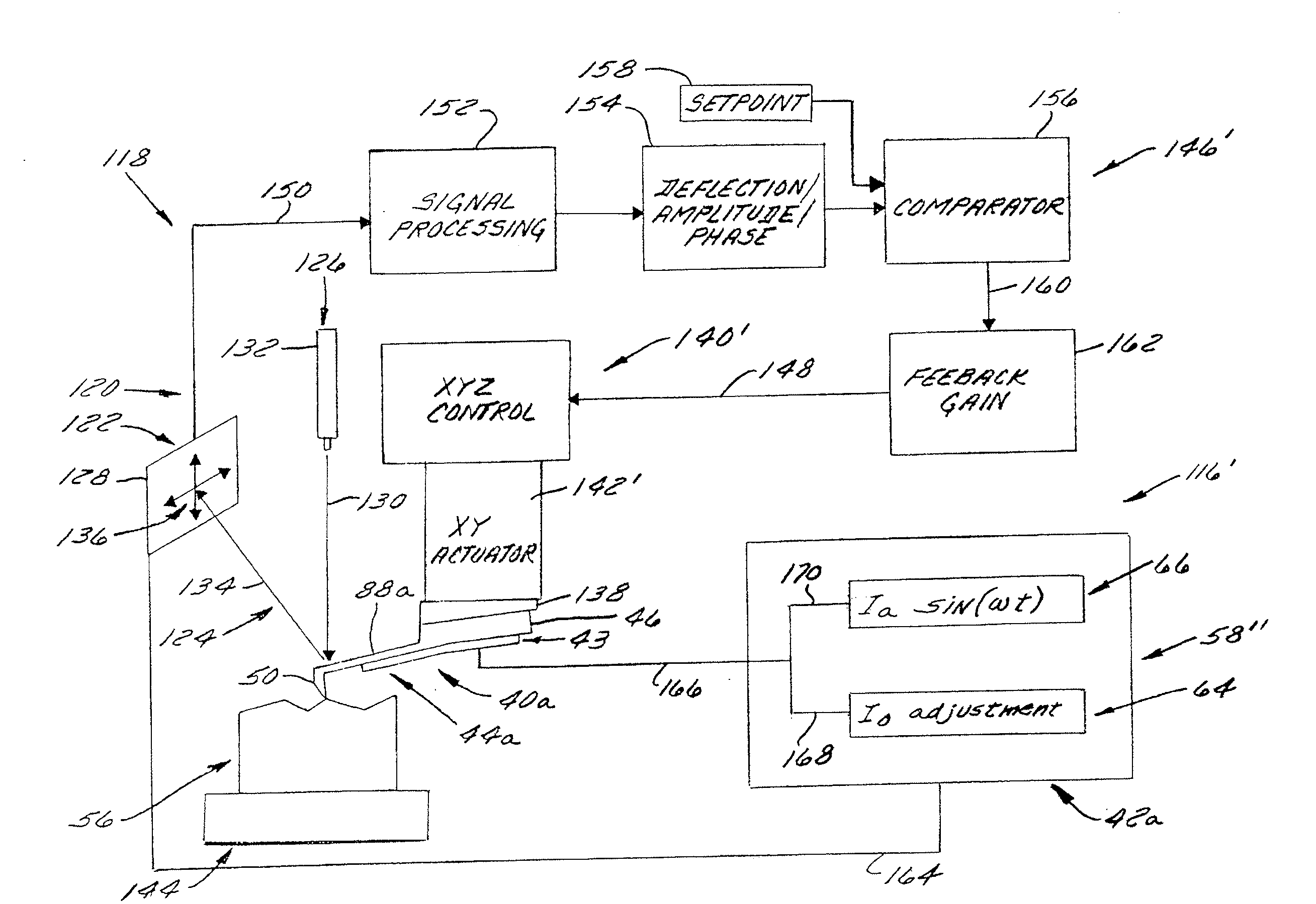 Thermal mechanical drive actuator, thermal probe and method of thermally driving a probe