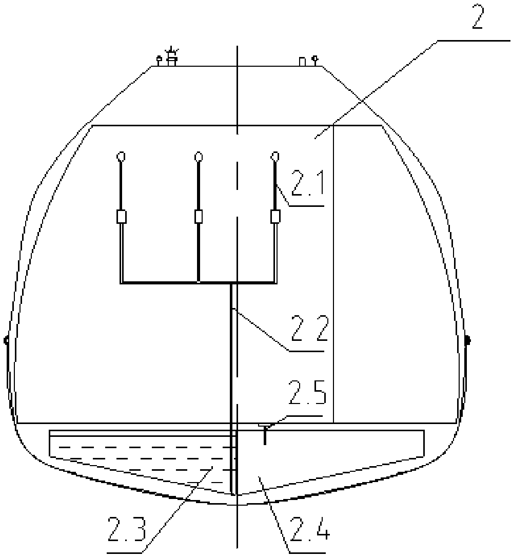 Fully enclosed refractory lifeboat with radiation monitoring and decontamination functions