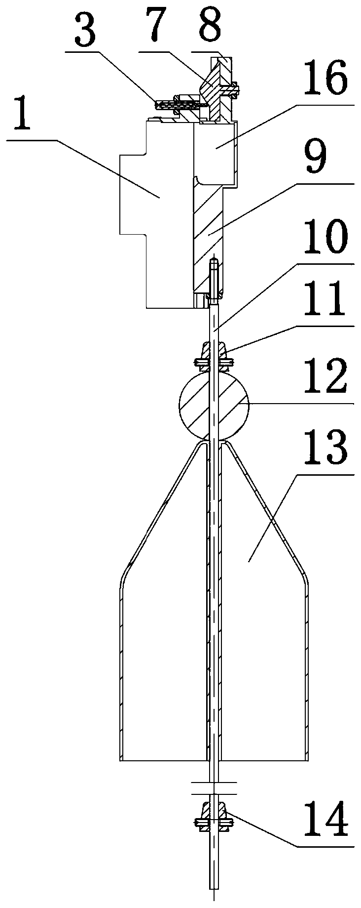 Suspension release weight device