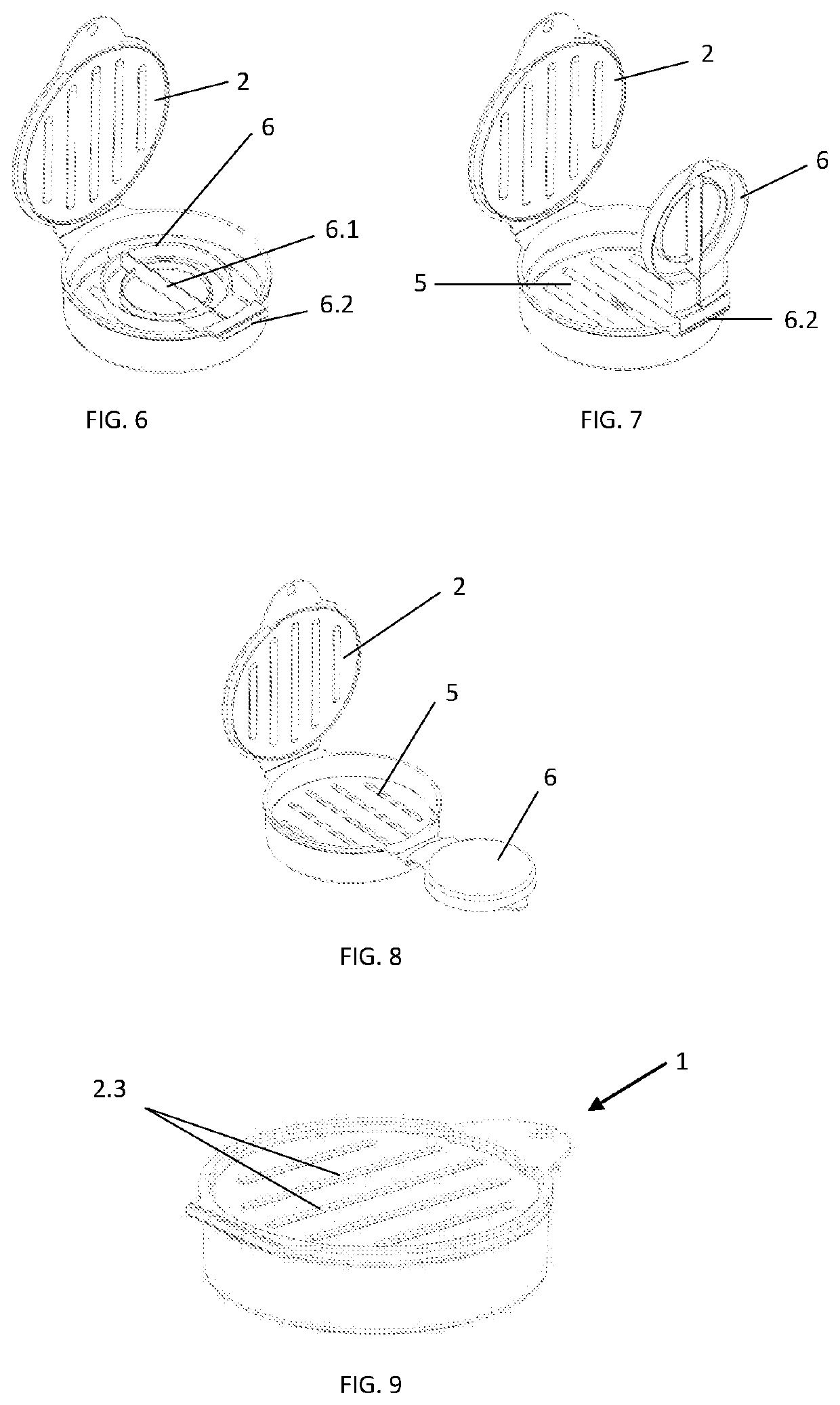 Hamburger mold