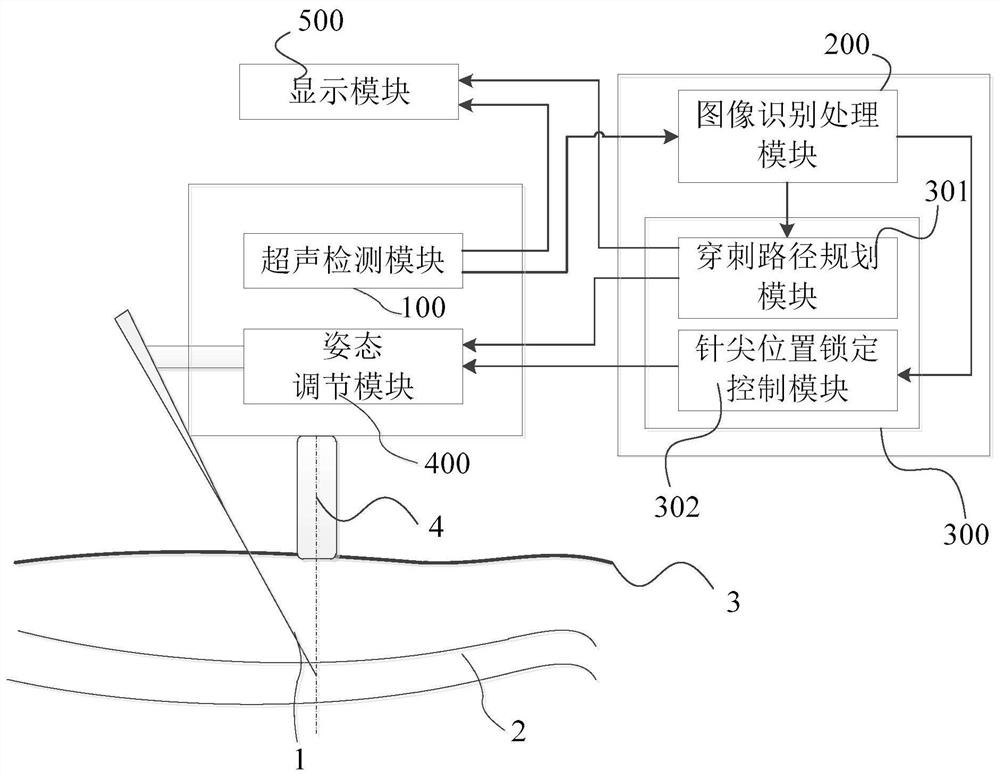 Blood vessel puncture auxiliary control method and device