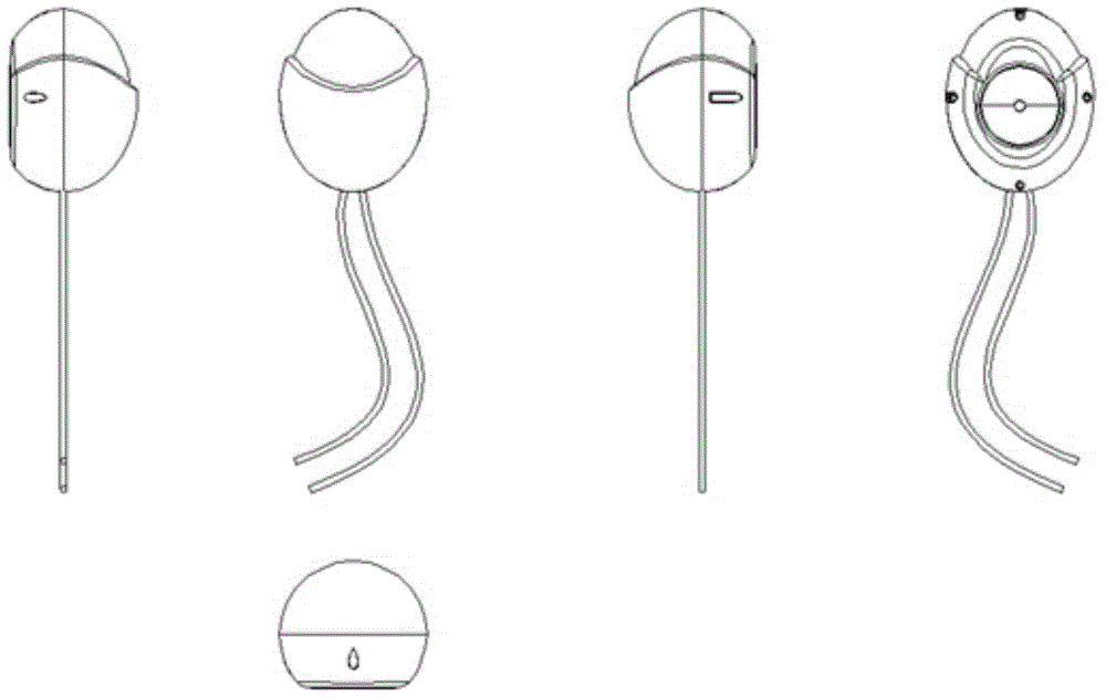 Pick device for fetal heartbeat sound