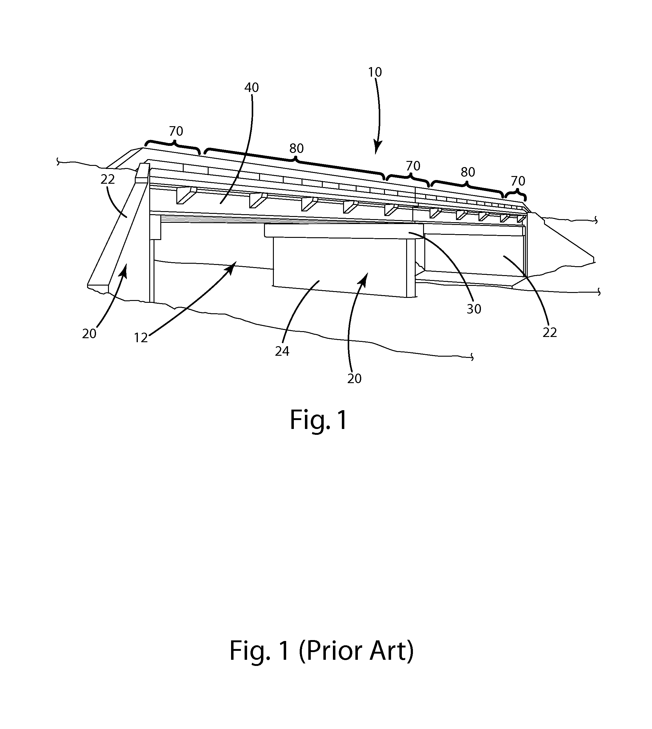 Continuous CFRP decked bulb T beam bridges for accelerated bridge construction