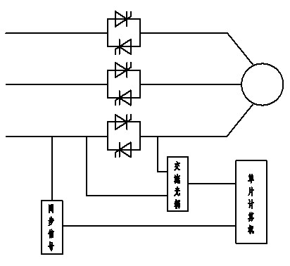 State detection device for high-potential thyristor