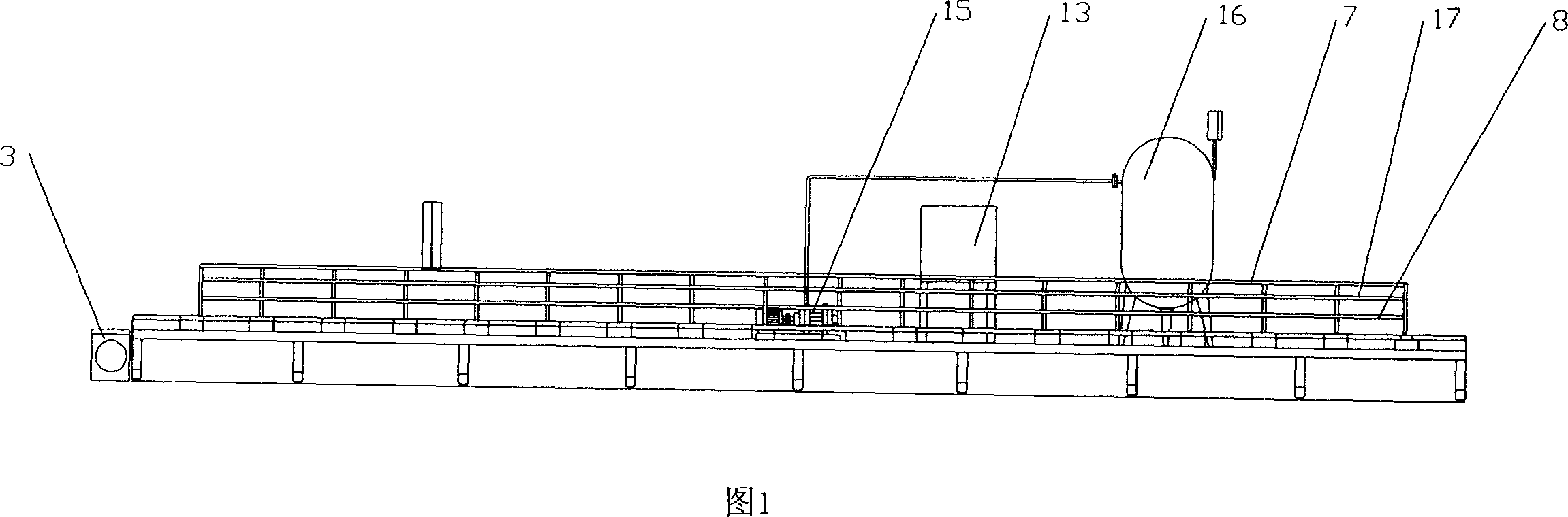 One-shot forming production line apparatus for seat cushion and back-cushion